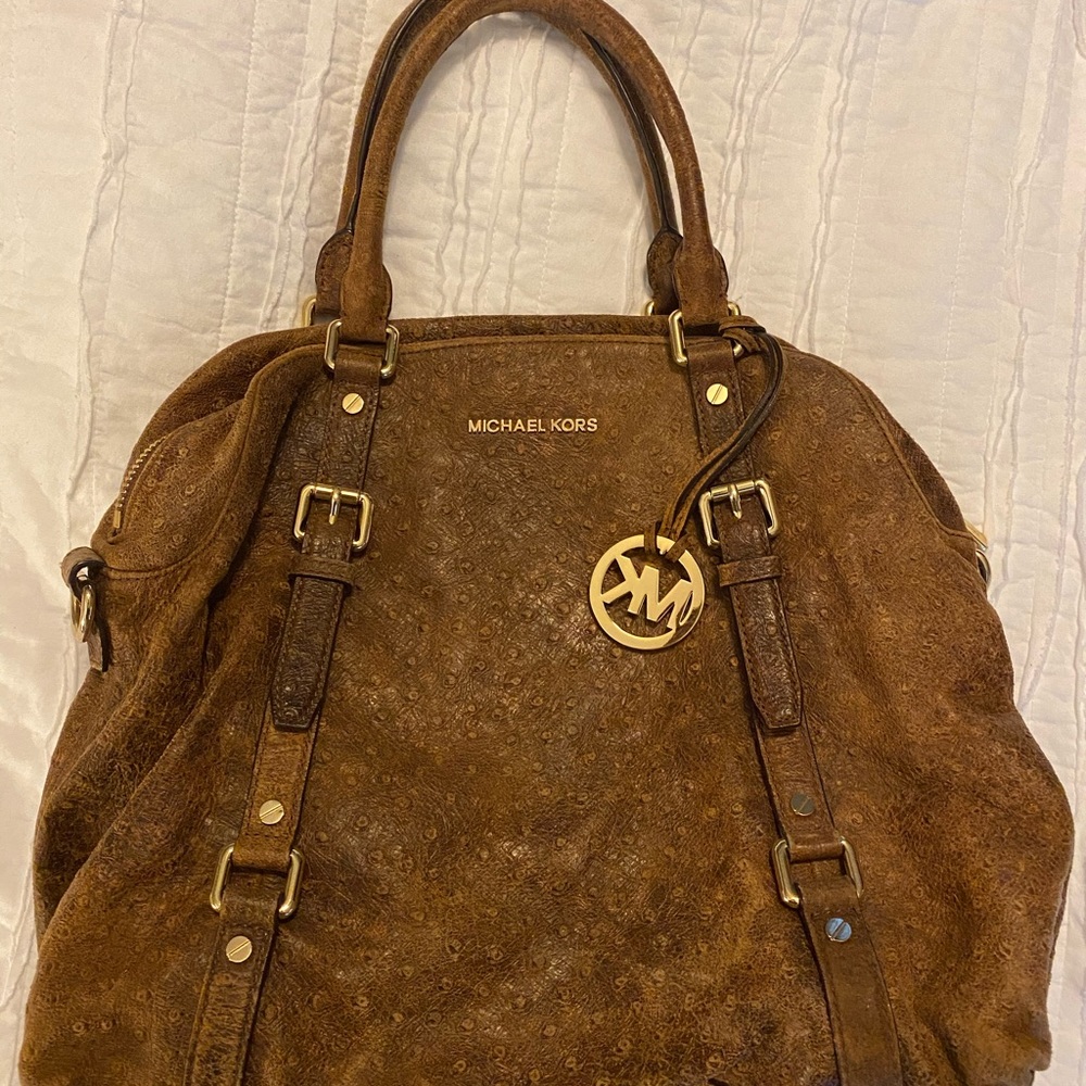 Michael Kors large leather bag